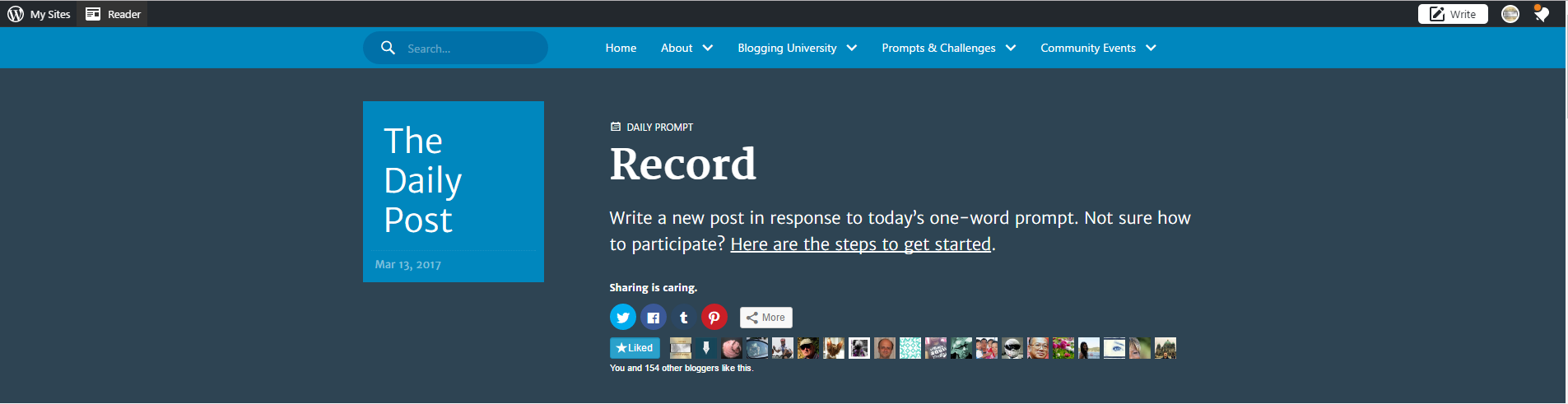 Record