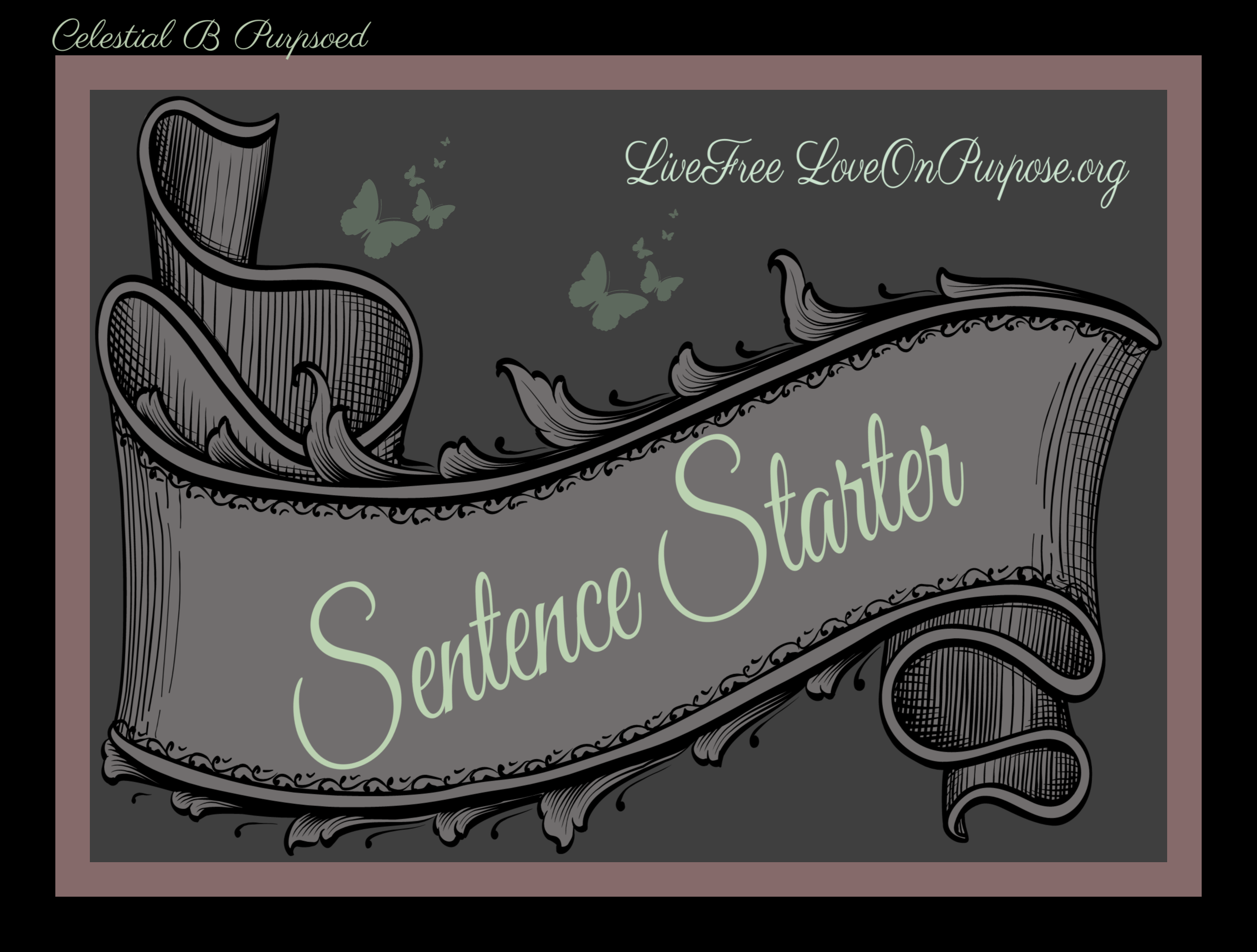 Sentence Starter (HWDP)