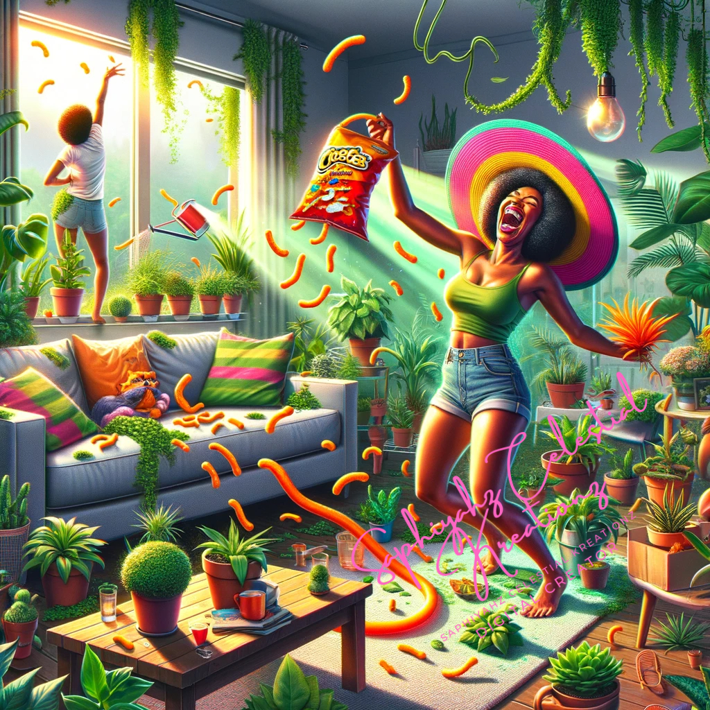 JusJoJan January 21st, 2024: “Plants” – Our Unbe-leaf-able Companions