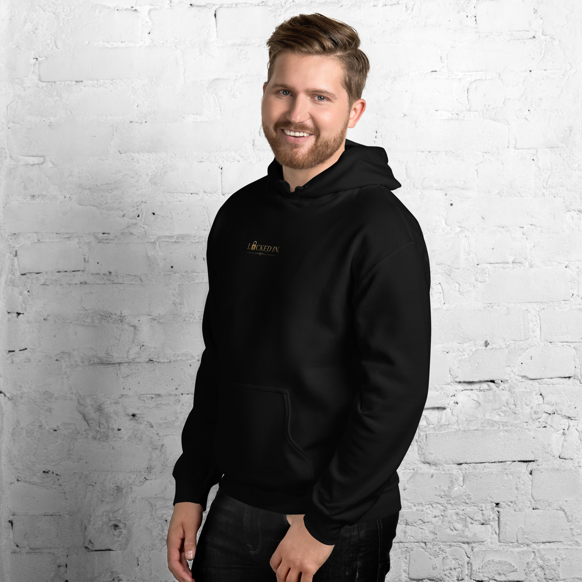 LOCKED IN. Unisex Hoodie - Image 6