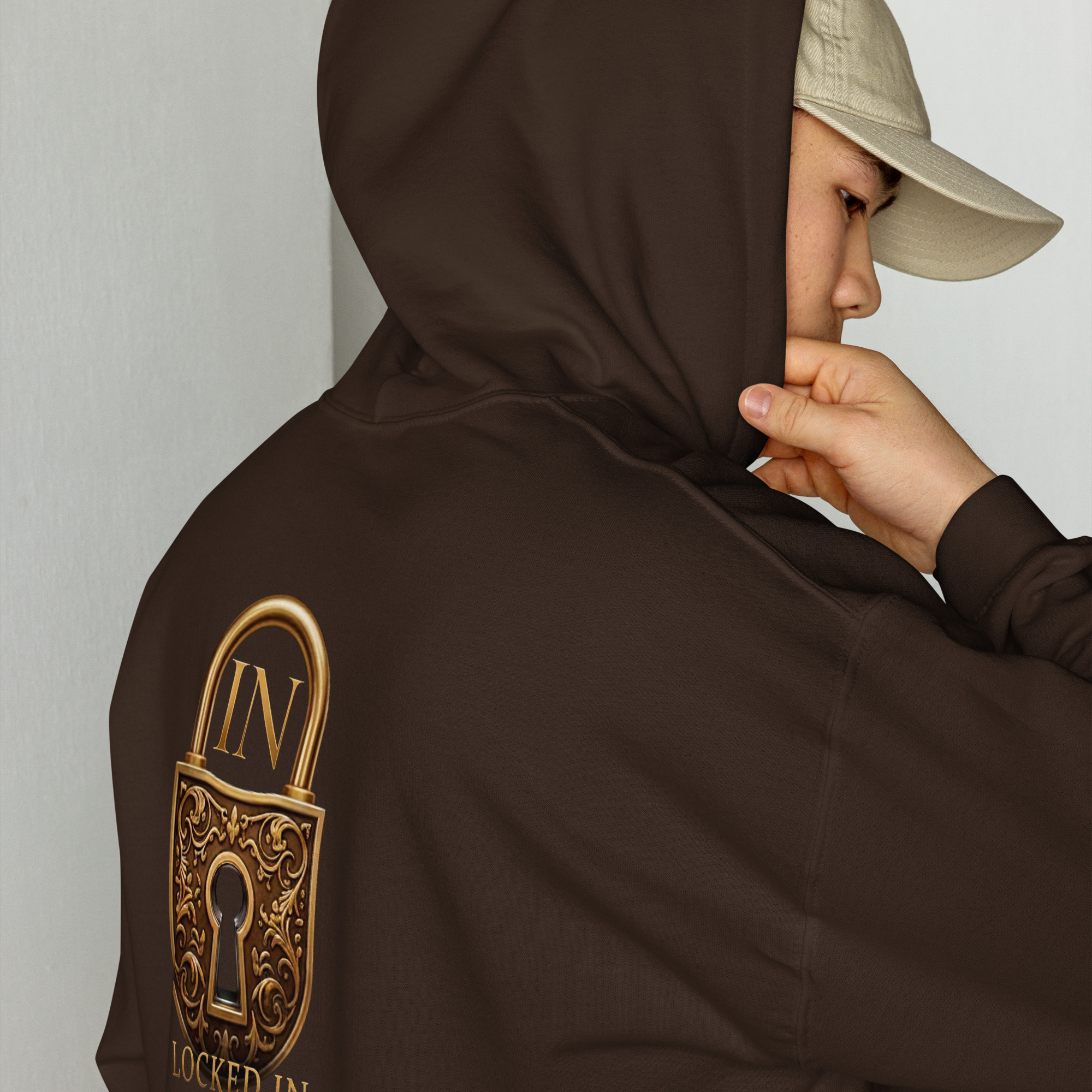 LOCKED IN. Unisex Hoodie - Image 14