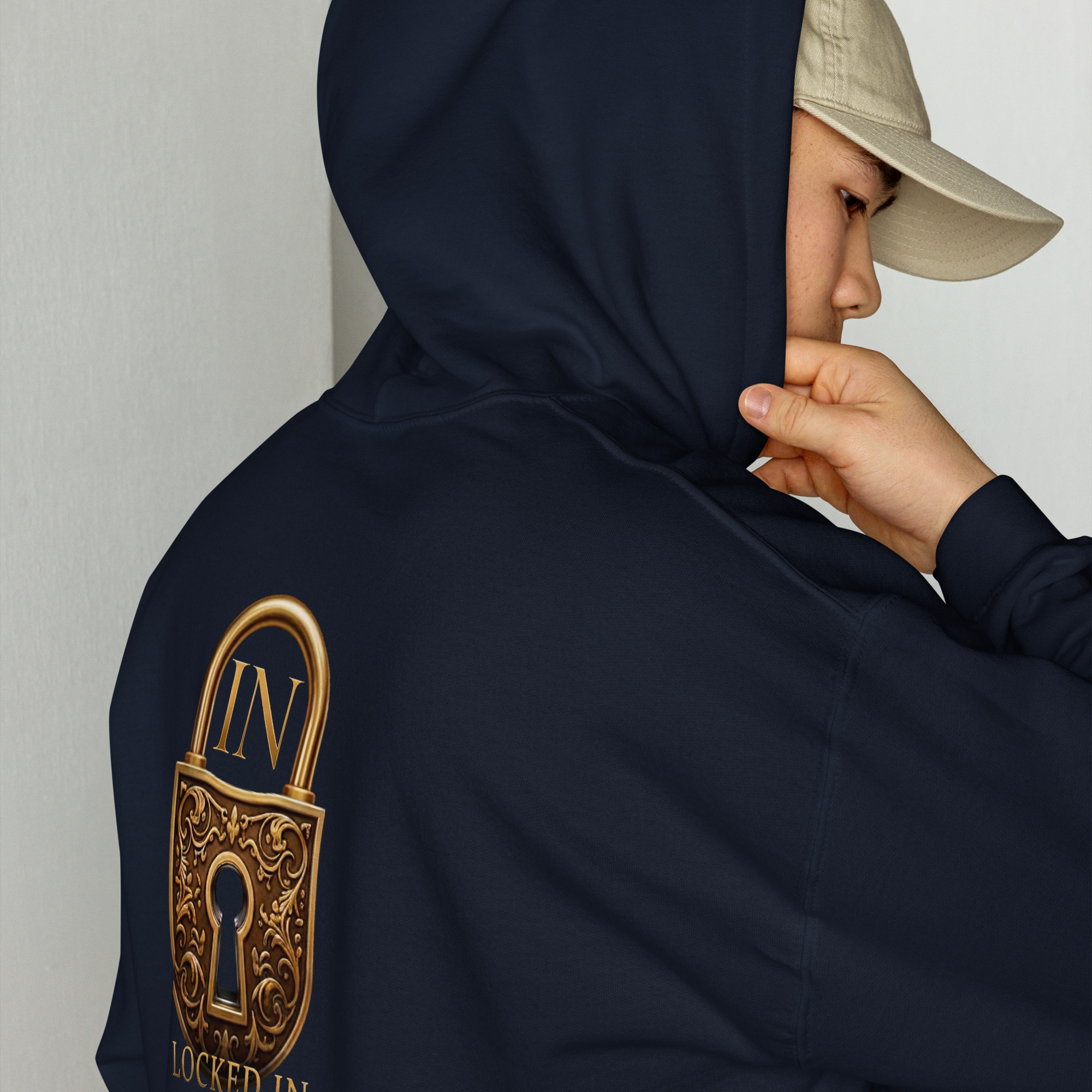 LOCKED IN. Unisex Hoodie - Image 9