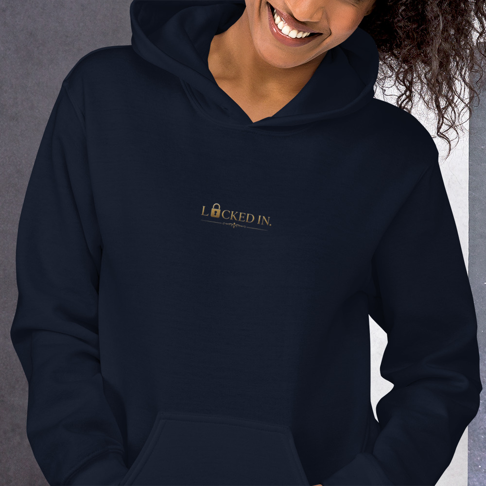 LOCKED IN. Unisex Hoodie - Image 11
